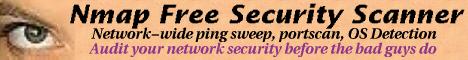 Nmap, security scanner